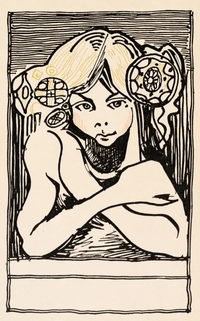 Postkarte Der Wiener Werkstatte 4