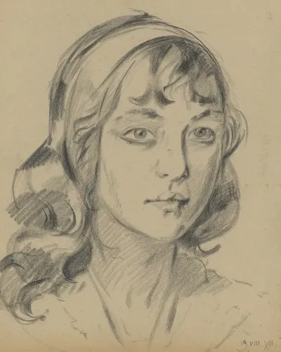 Potrettekening Van Angele Hendrickx 2