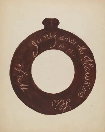 Pottery Bottle