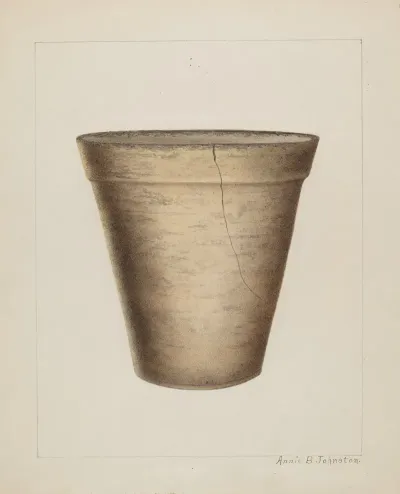 Pottery Flower Pot 2