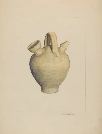 Pottery Jug 6