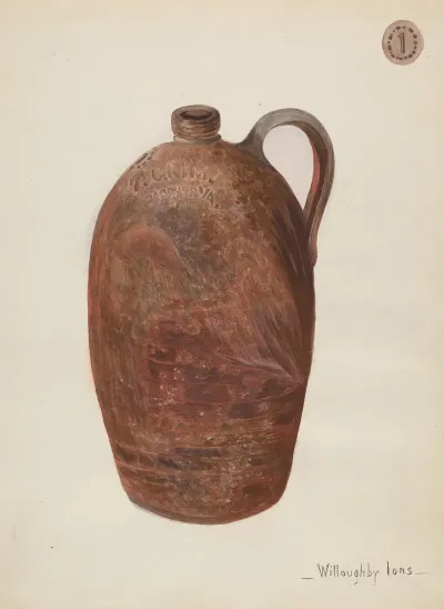Pottery Jug 8