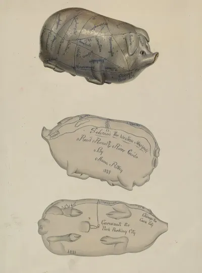 Pottery Pig