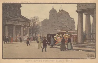 Potzdamer Platz In Berlin