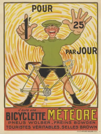 Pour 1f 25c Par Jour Il Aura Une Bicyclette Meteore