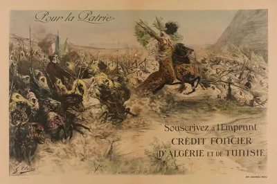 Pour La Patrie Souscrivez A Lemprunt Credit Foncier Dalgerie Et De Tunisie