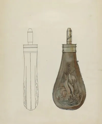 Powder Flask 12