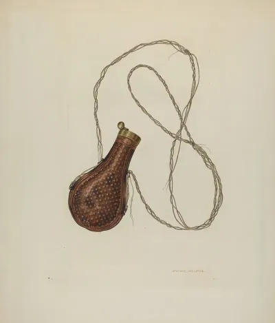 Powder Flask 8