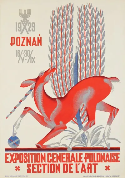 Poznan Exposition Generale Polonaise Section De Lart