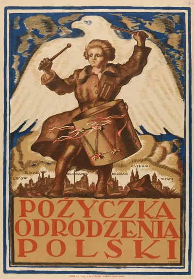 Pozyczka Odrodzenia Polski Lwow Krakow Warszawa Poznan Gniezno Wilno