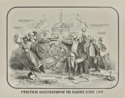 Practical Illustration Of The Fugitive Slave Law