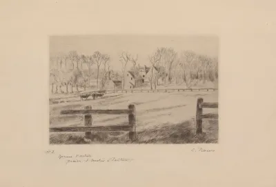 Prairie Et Moulin A Osny
