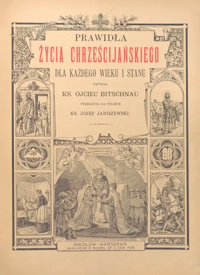 Prawidla Zycia Chrzescijanskiego Title Page