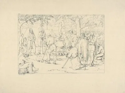 Prayer In Stonewall Jacksons Camp