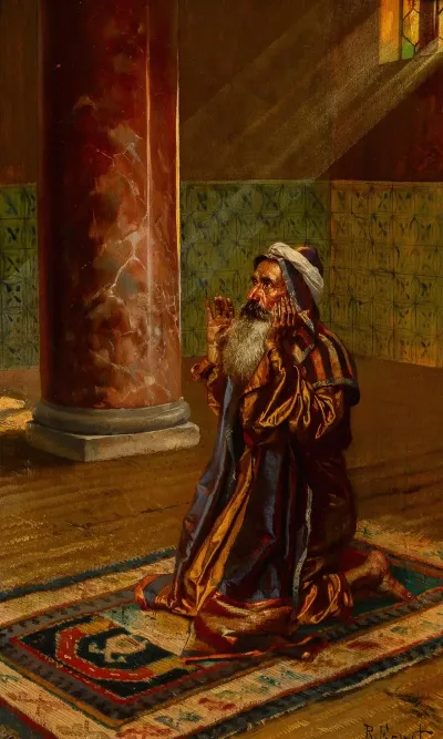 Prayer In The Mosque 3