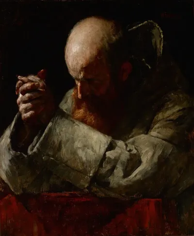 Praying Monk 3