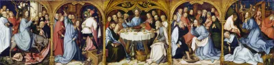 Predella Of The High Altarpiece Of The Dominican Church In Frankfurt