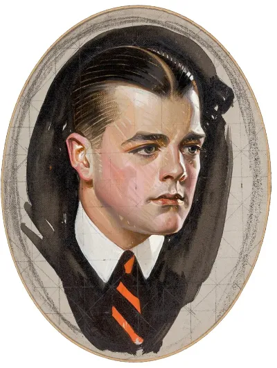 Preliminary Study Cluett Peabody Co Arrow Collar Advertisement