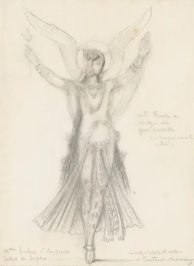 Premiere Danseuse Mademoiselle Subra Ballet De Sapho