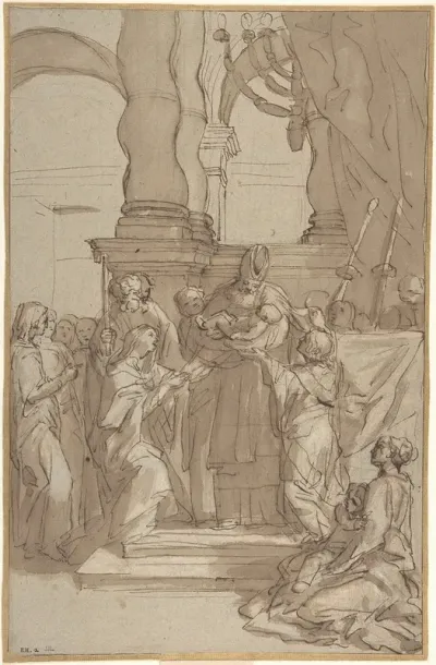 Presentation Of The Infant Jesus In The Temple 2