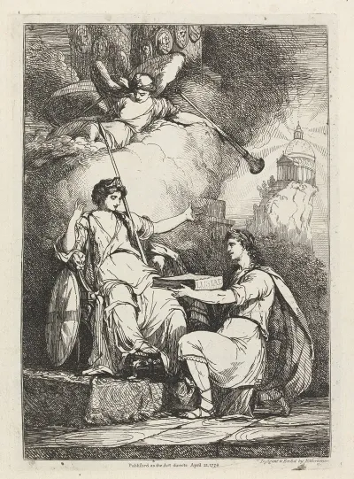 Presentation Of The Lusiad To Britannia