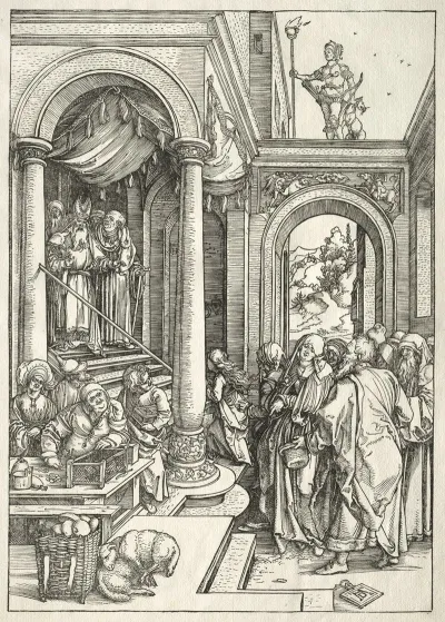 Presentation Of The Young Virgin In The Temple