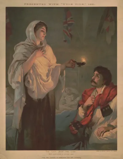 Presented With Yule Tide 1891