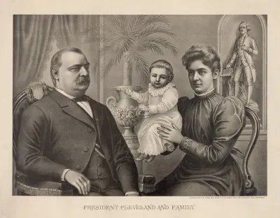 President Grover Cleveland And Family