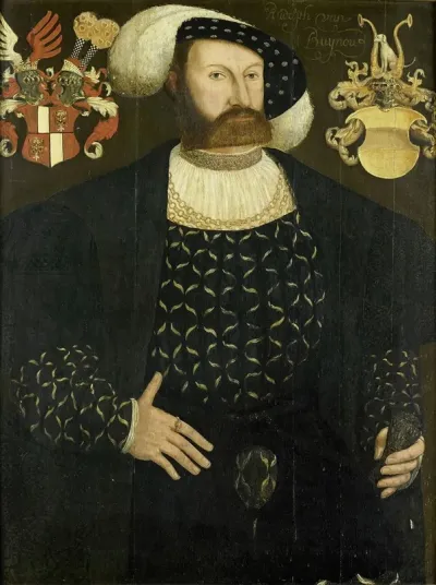 Presumably Posthumous Portrait Of Rudolph Van Buynou D 1542 High Bailiff Of Stavoren And Grietmanof Gaasterland