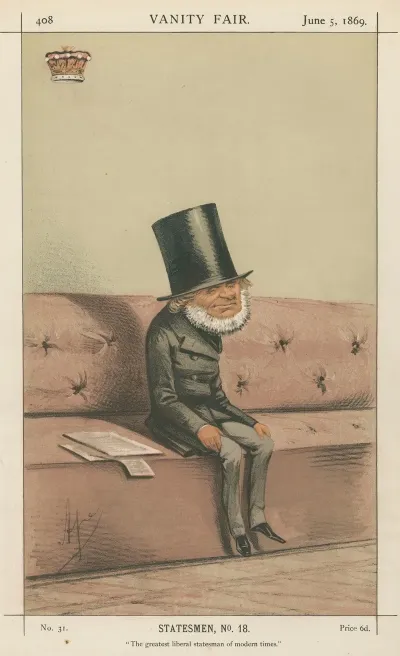 Prime Minsters The Greatest Liberal Stateman Of Modern Times Earl Russell 5 June 1869