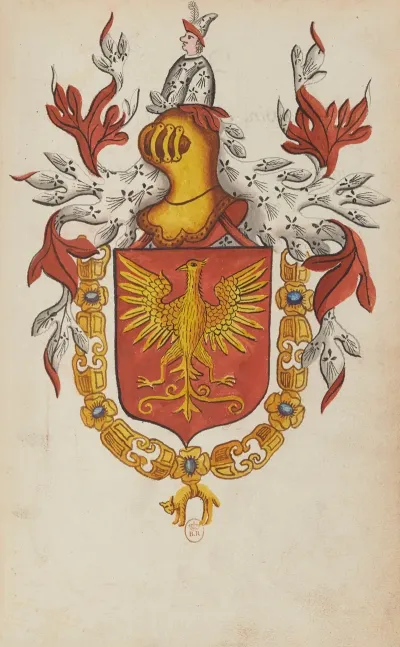 Primus Eques Messire Guillame De Vienne Seigneur De Saint George Et De Sainte Croix
