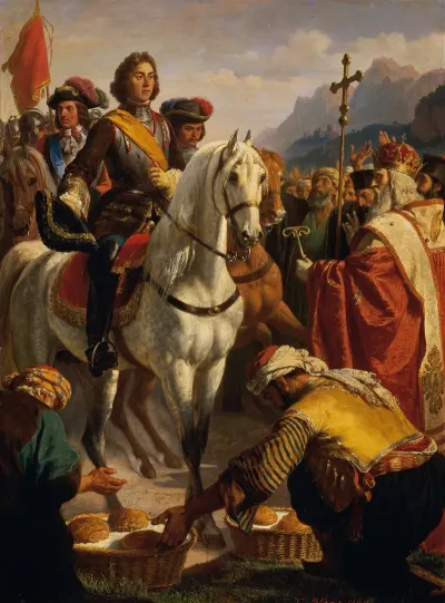 Prince Eugenes Train To Bosnia In 1697