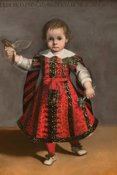 Prince Of Urbino At The Age Of Eighteen Months