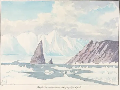 Princess Charlottes Monument Coburg Bay Cape Leopold 2
