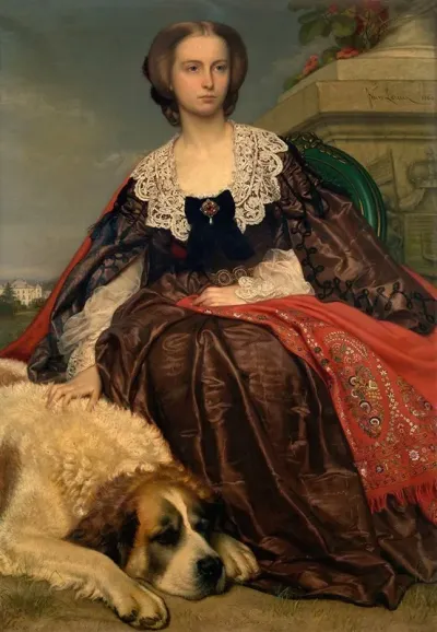 Princess Herminie De Looz Et Corswarem