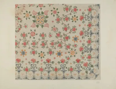 Printed Bedspread