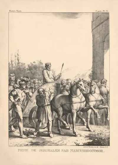 Prise De Jerusalem Par Nabuchodonosor