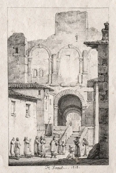 Procession At Arles