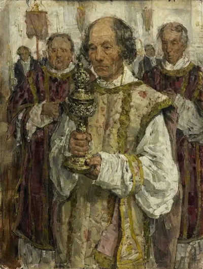 Procession In The Old Catholic Church In The Hague