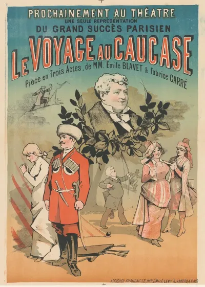 Prochainement Au Theatre Une Seule Representation Du Grand Succes Parisien Le Voyage Au Caucase
