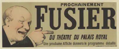 Prochainement Fusier Du Theatre Du Palais Royal
