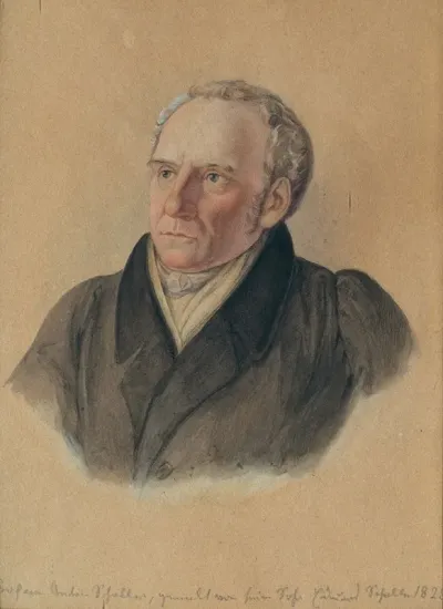 Professor Anton Schaller 1773 1844 Der Vater Des Kunstlers