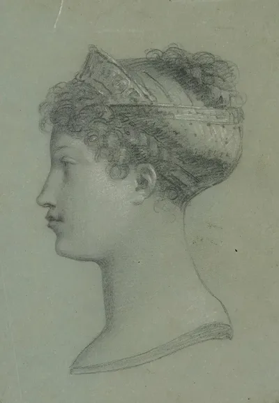 Profil De Marie Louise