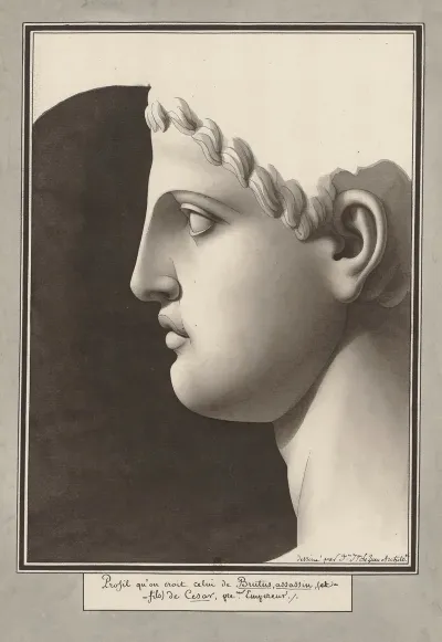 Profil Quon Croit Celui De Brutus Assassin Et Fils De Cesar