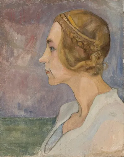 Profile Of A Young Woman 3