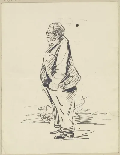Profile Of An Elderly Man