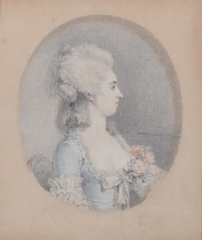 Profile Portrait Of A Woman