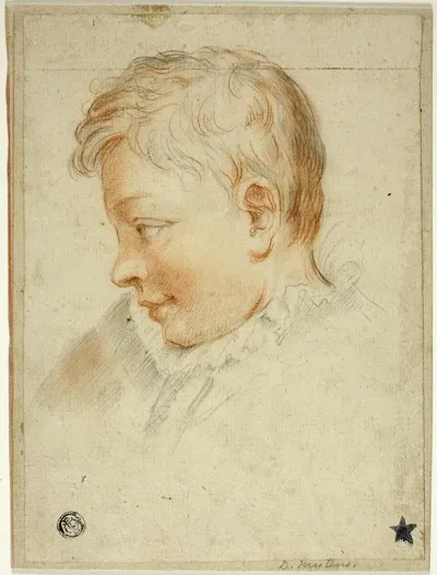 Profile Portrait Of Boy