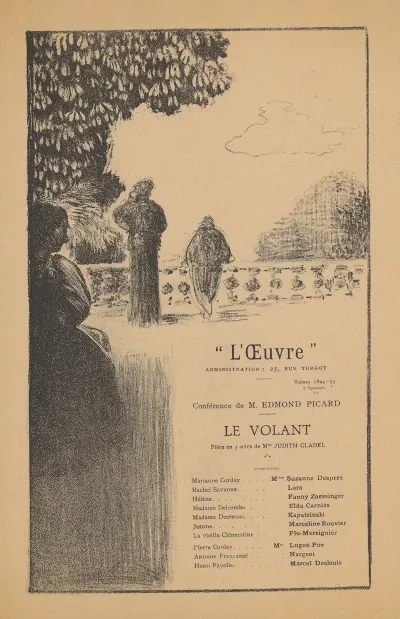 Programme De Loeuvre Le Volant