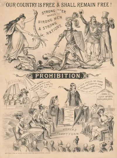 Prohibition Our Country Is Free Shall Remain Free